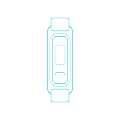 Digital Smart Watches Huawei Band 4E Icon Svg Vector, Free Vectors File